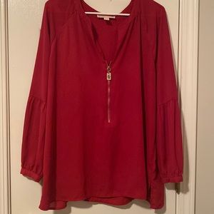 Michael Kors women’s pink Extra-large blouse